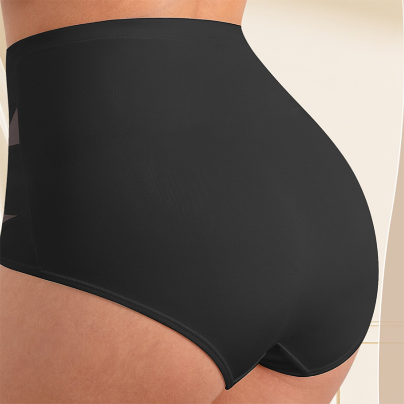 Back view of women's shaping briefs highlighting smooth fit