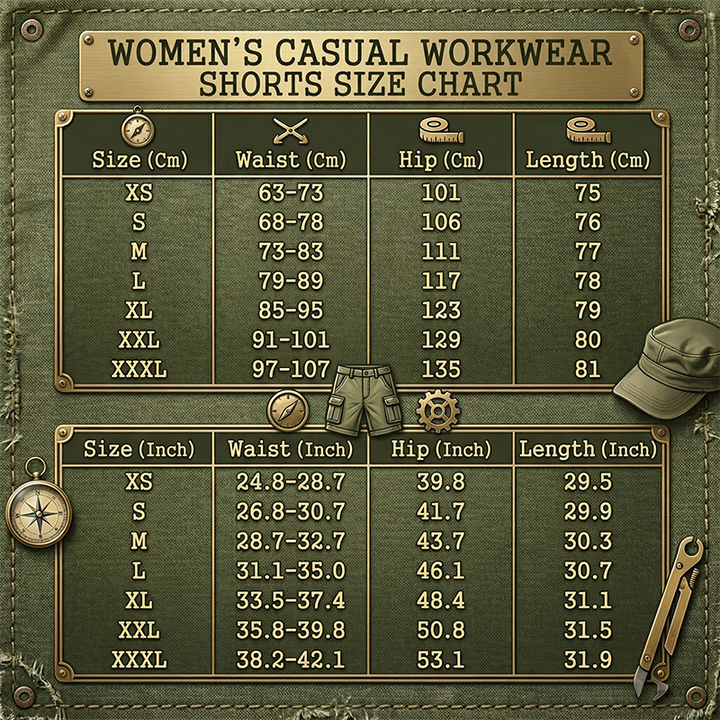 Olive green womens utility cargo shorts styled for casual everyday summer wear