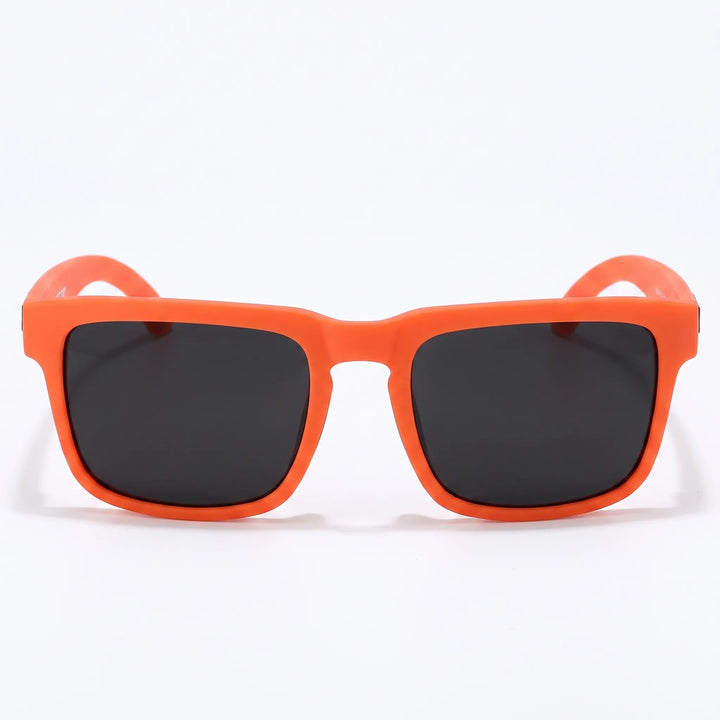 Stylish outdoor eyewear featuring durable square frames and UV400 lenses