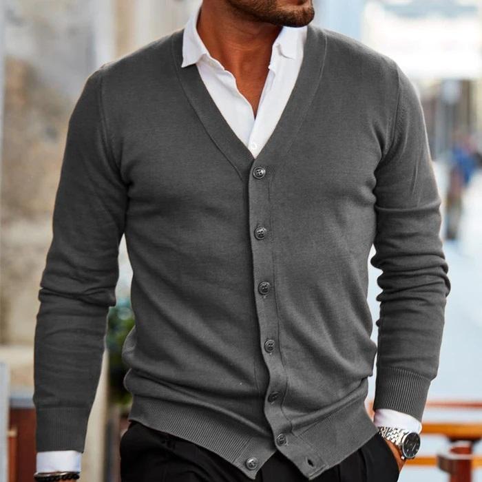 Keaton | Men’s Soft Knit Cardigan