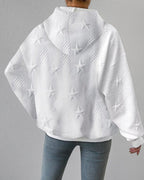 Callista | Women’s Oversized Star Print Hoodie