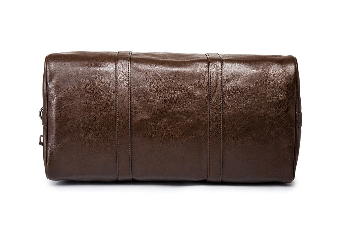 Compact folded view of lightweight travel bag for easy storage