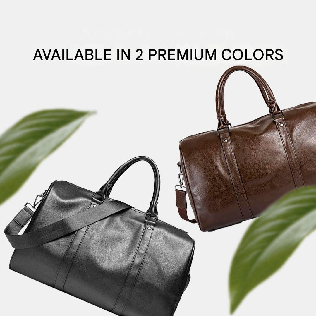 Durable carry-on luggage showing sturdy reinforced stitching details