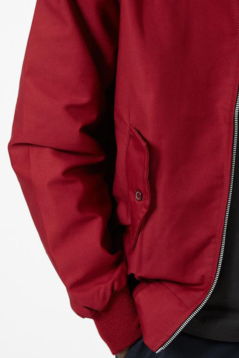 Mens clothing outerwear zipper pull and hardware close up