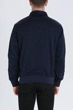 Asher | Men’s Tartan-Lined Harrington Jacket