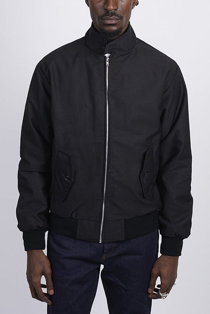 Classic style mens fashion outerwear back view