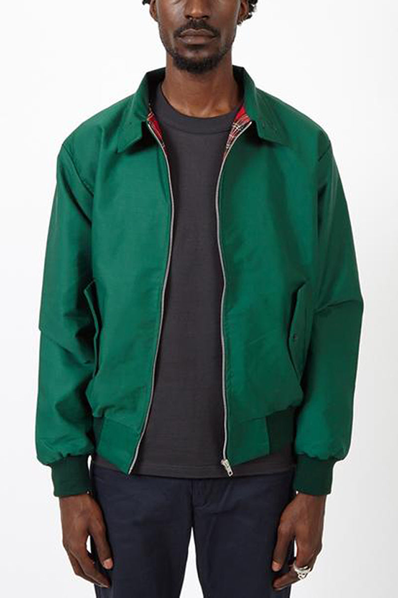 Asher | Men’s Tartan-Lined Harrington Jacket