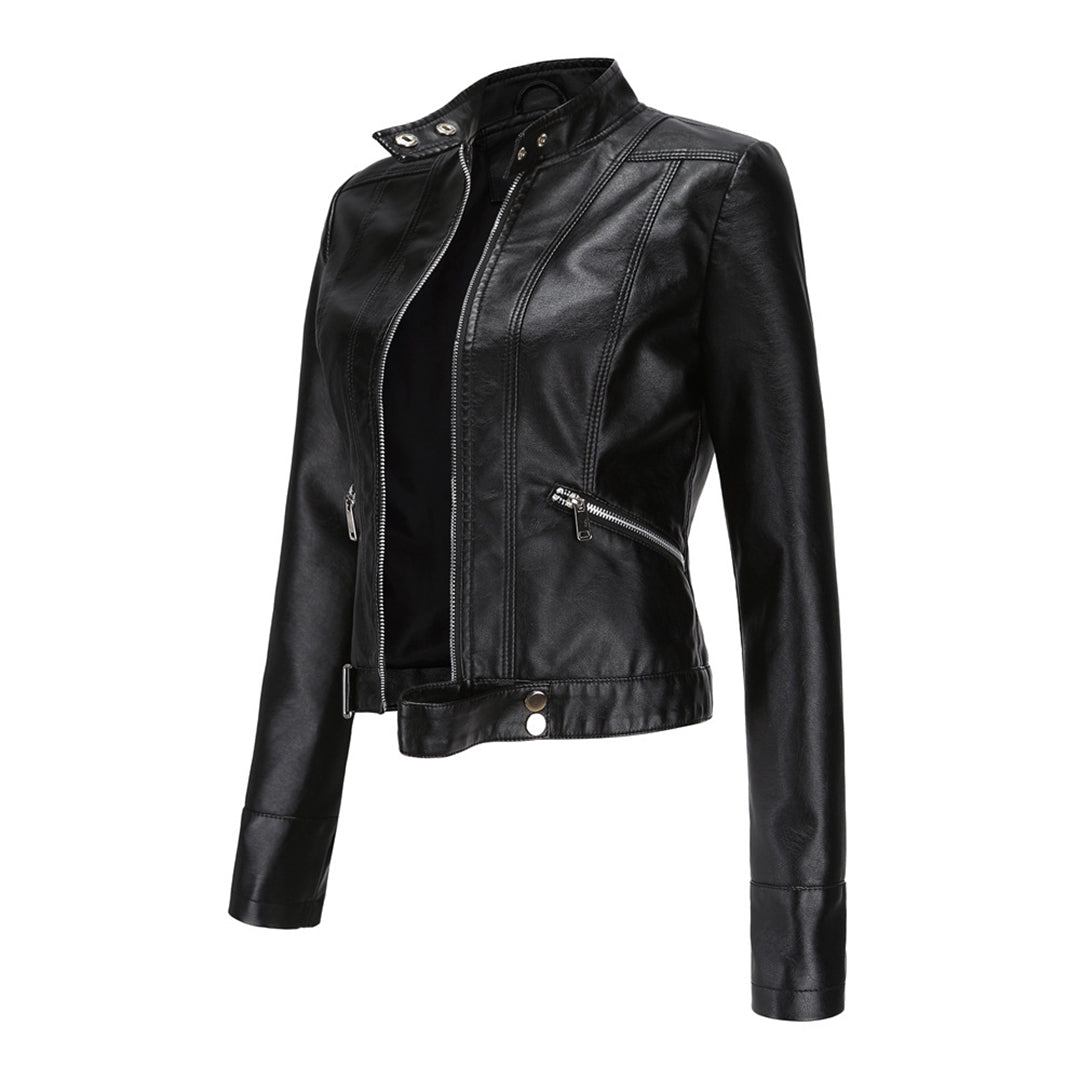 Fashion jacket for women in classic Marlene design side profile