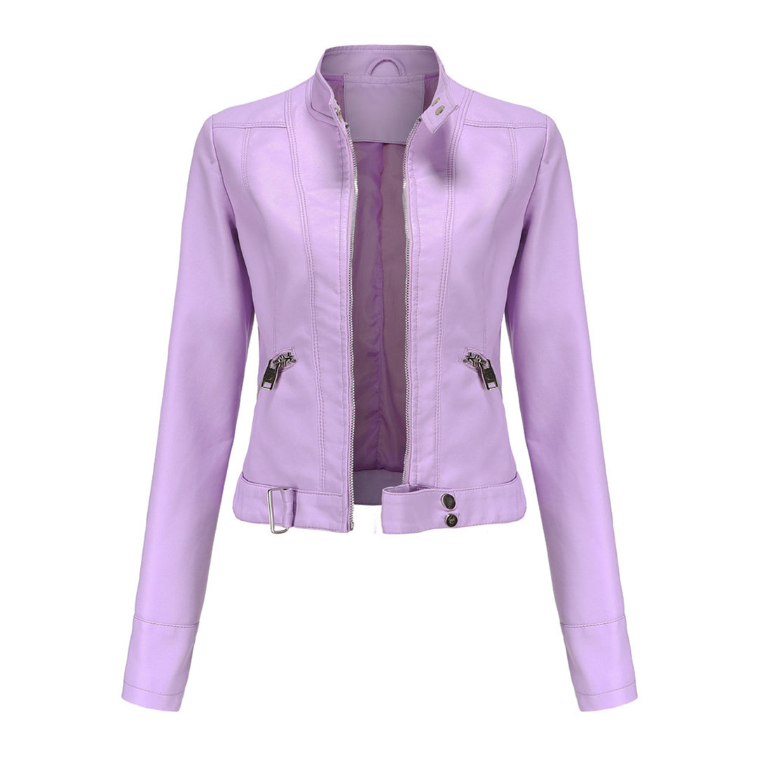 Stylish transitional outerwear womens jacket in classic style