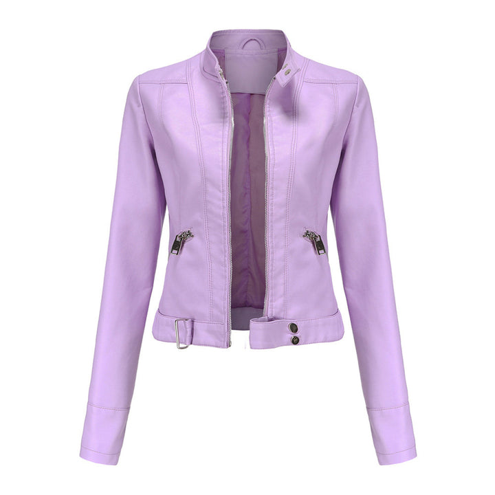 Stylish transitional outerwear womens jacket in classic style
