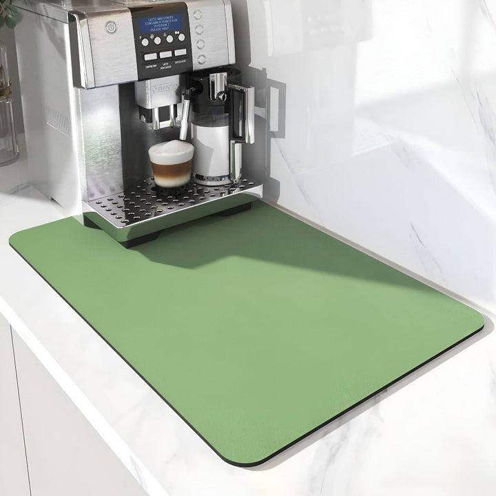 Eco friendly kitchen accessories coffee bar countertop mat