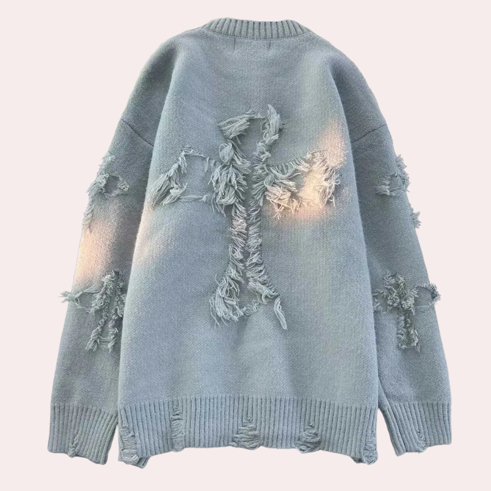 Sandra | Women's Oversized Textured Sweater