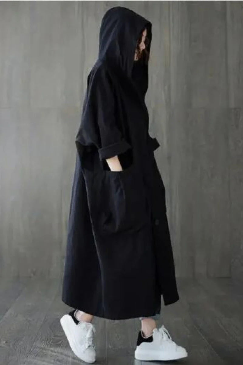 Beatrice | Women’s Oversized Hooded Long Coat