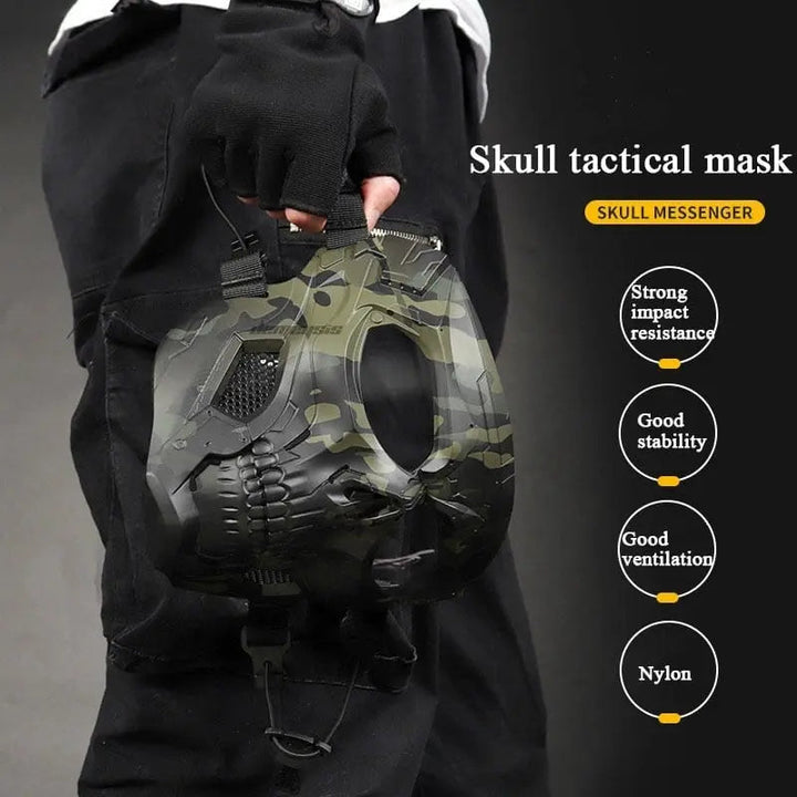 Paintball mask and tactical full face protection for outdoor sports