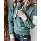 Cressida | Women’s Half Zip Mock Neck Hoodie