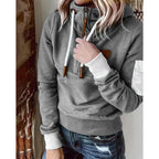 Cressida | Women’s Half Zip Mock Neck Hoodie