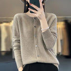 Kacy | Women’s Long Sleeve Button Front Cardigan