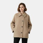 Neila | Women’s Collared Button Front Coat