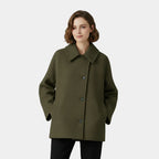 Neila | Women’s Collared Button Front Coat