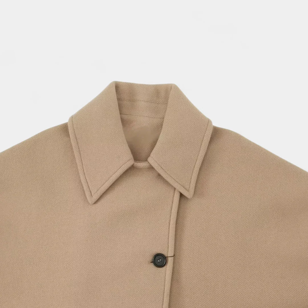 Neila | Women’s Collared Button Front Coat