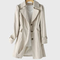 Queen | Women’s Double Breasted Belted Trench Coat