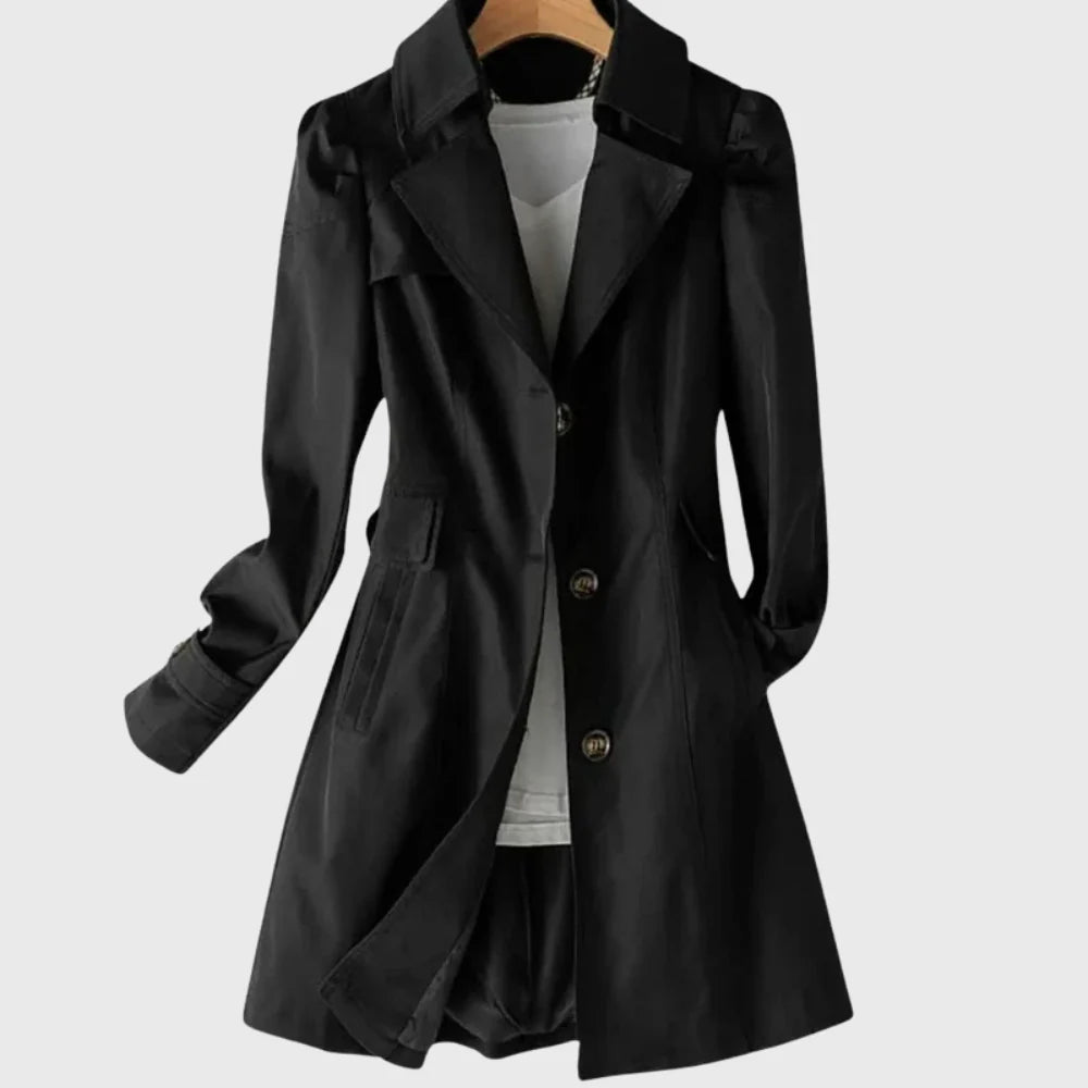 Queen | Women’s Double Breasted Belted Trench Coat