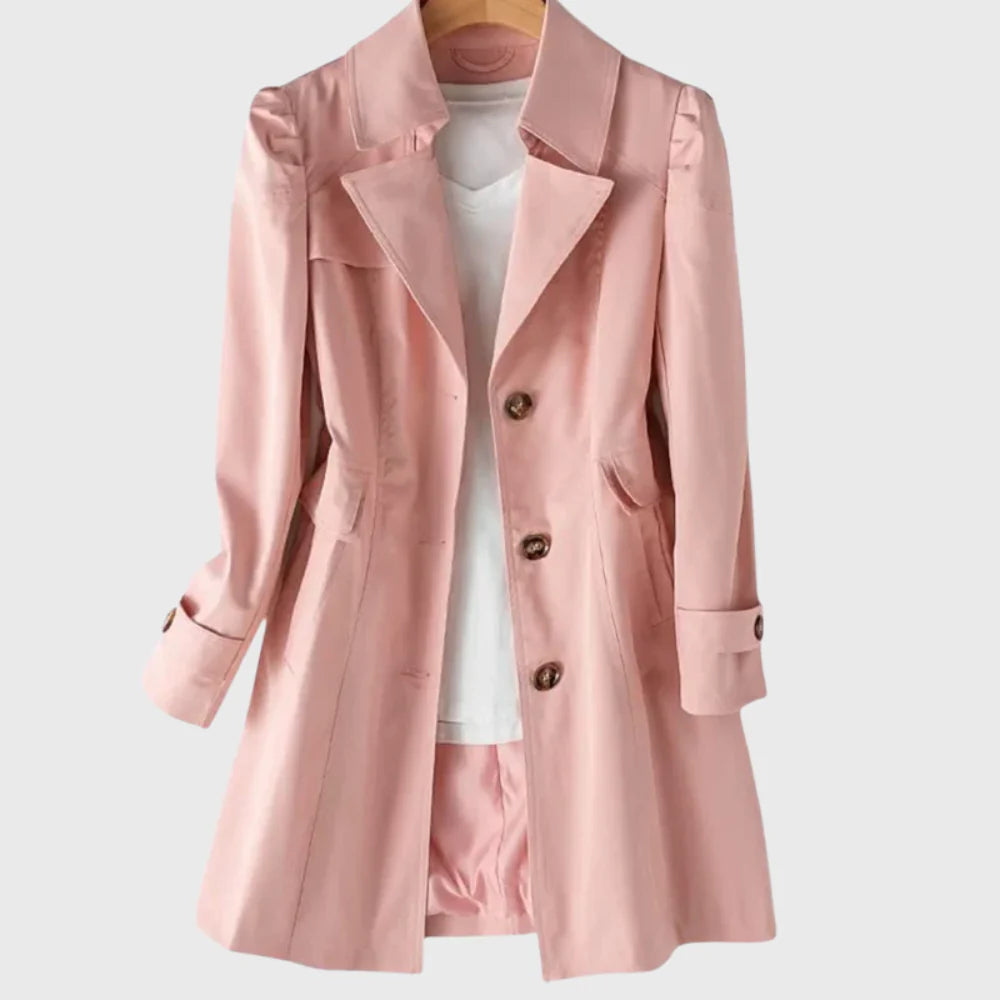 Queen | Women’s Double Breasted Belted Trench Coat