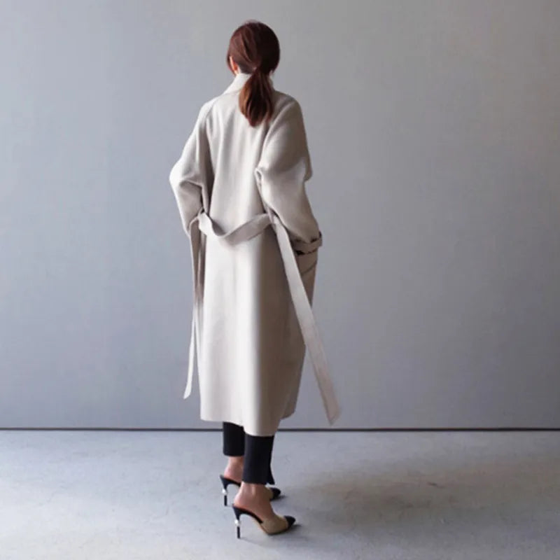 Tanya | Women’s Double Breasted Long Coat