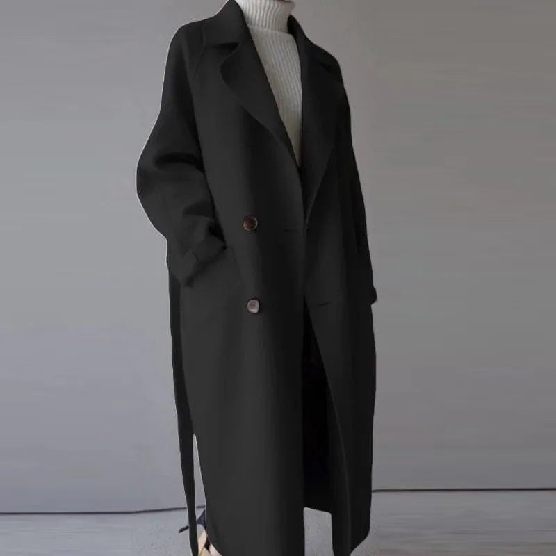 Tanya | Women’s Double Breasted Long Coat