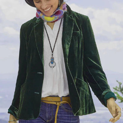 Thessa | Women’s Tailored Velvet Blazer