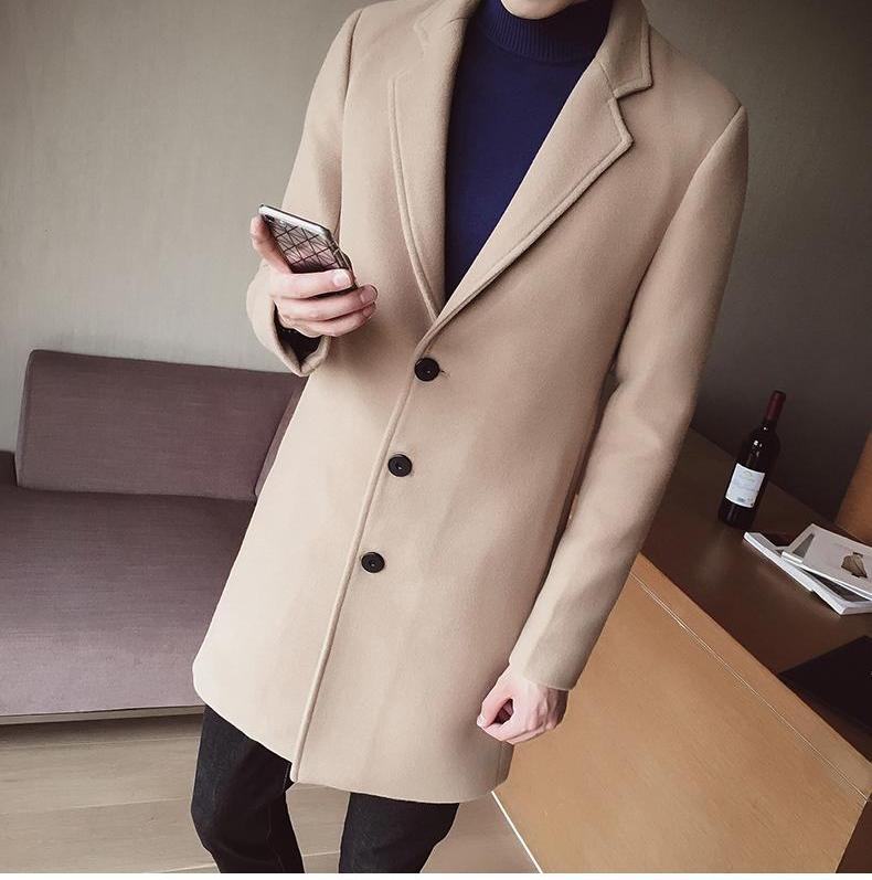 Grayson | Men’s Slim-Fit Long Coat
