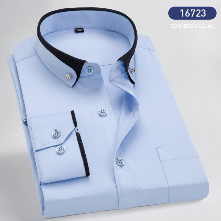 Comfortable long sleeve shirt designed for modern men's fashion
