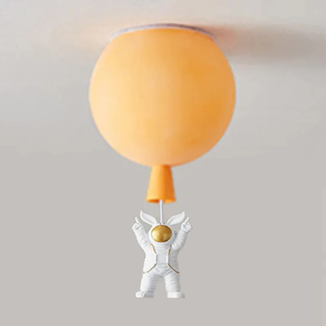 Decorative moon shape LED ceiling lamp for kids bedroom ambiance