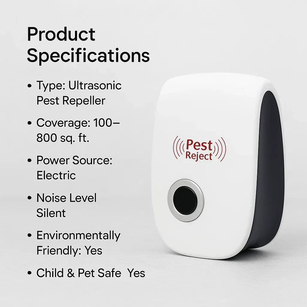 Outdoor pest control ultrasonic repellent defending flowers and vegetable beds