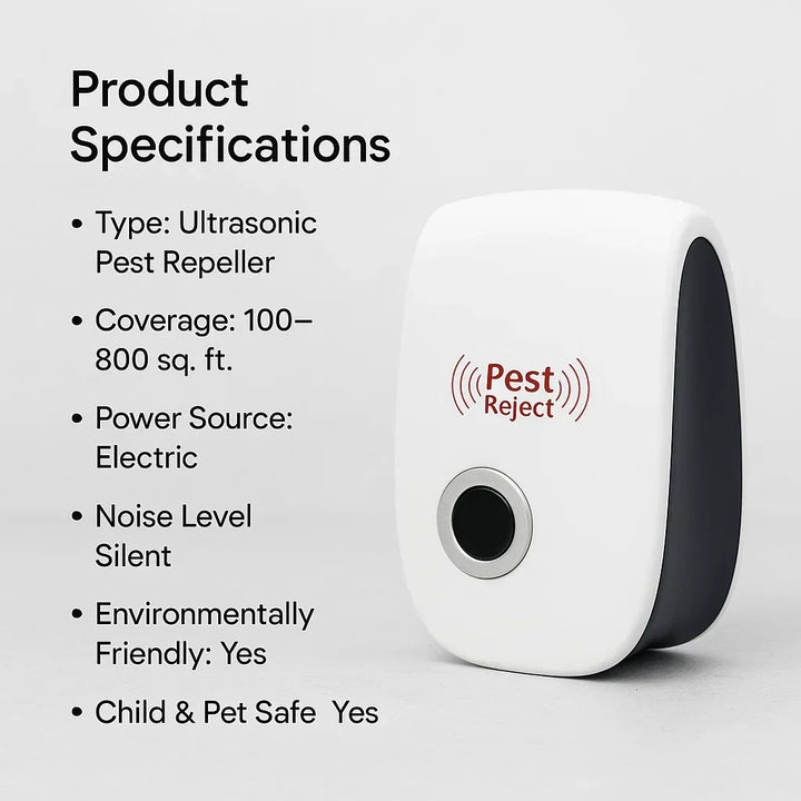 Outdoor pest control ultrasonic repellent defending flowers and vegetable beds
