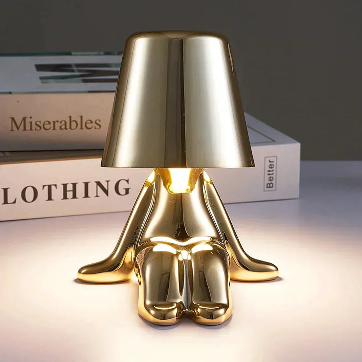 Atmospheric lighting from decorative touch dimming table lamp