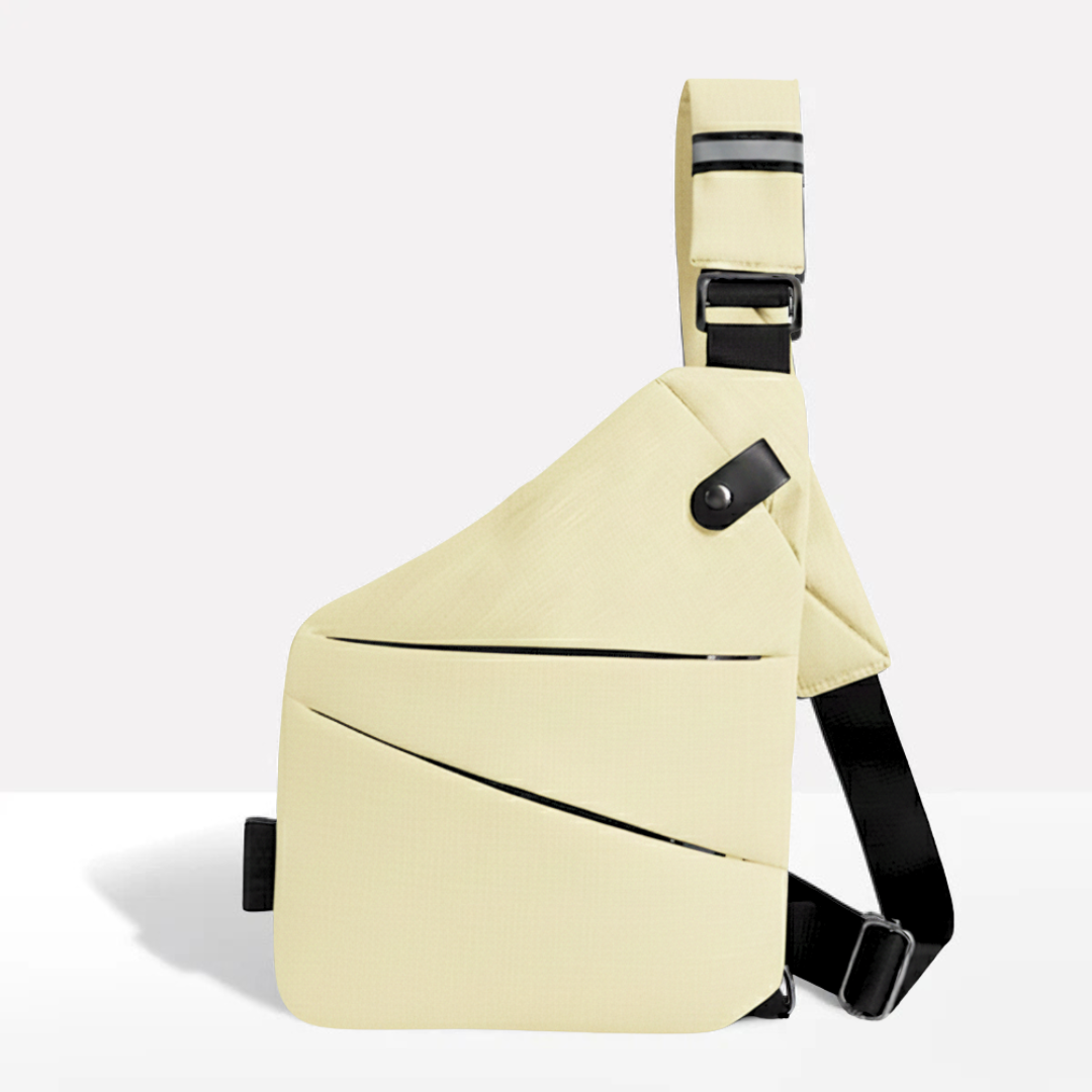 Metal hardware and reinforced zipper pullers on the premium commuter travel bag