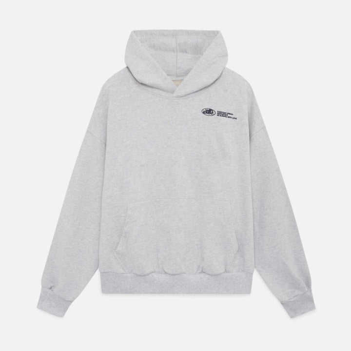 Womens oversized graphic hoodie in casual streetwear style