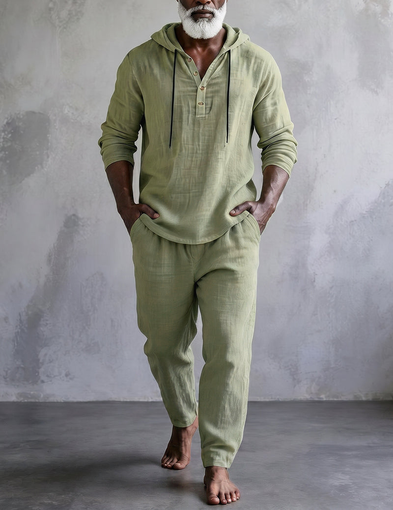 Marlon | Men’s Hooded Top and Trousers Set