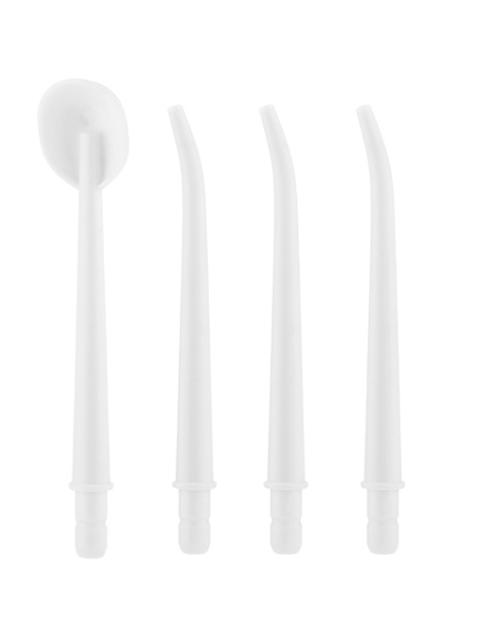 Portable electric oral irrigator for teeth cleaning and gum health