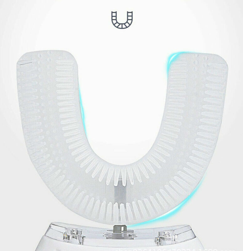 Portable sonic toothbrush for travel in modern bathroom setting