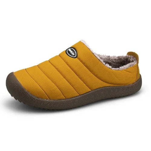 Relaxing house slippers for men offering superior warmth and support
