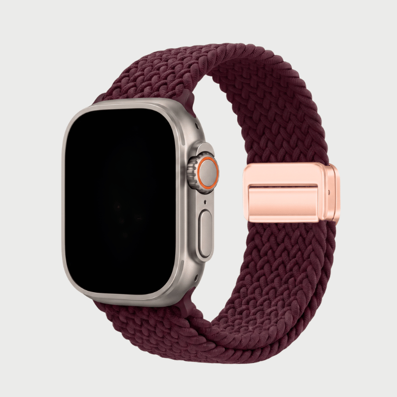 Sweat-resistant woven fabric strap ideal for active lifestyles