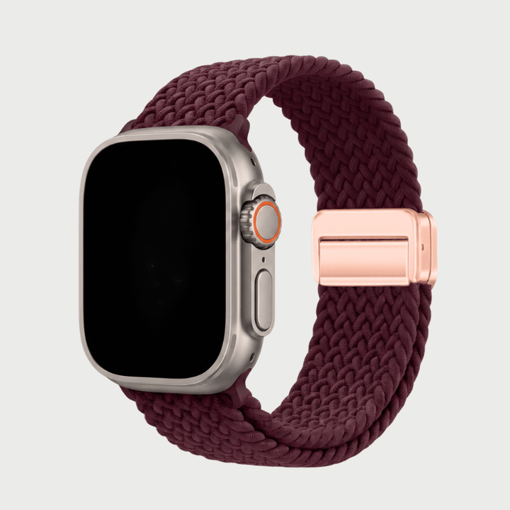 Sweat-resistant woven fabric strap ideal for active lifestyles
