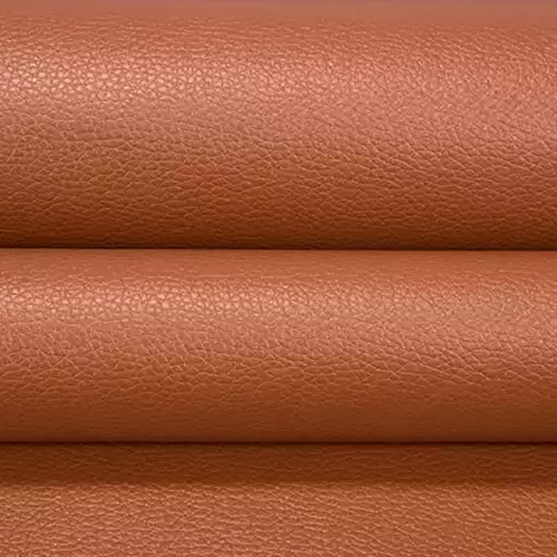Self-adhesive leather repair patch showing strong adhesive backing and peel-and-stick layer