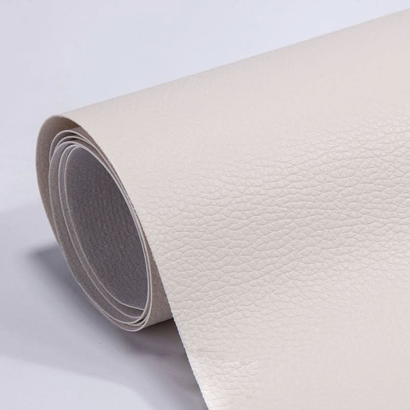 Heavy-duty large repair patch mending a ripped motorcycle seat cover