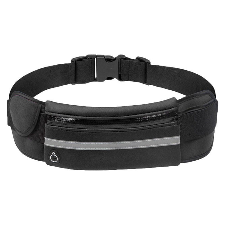 Ergonomic design of water-resistant running belt for daily workouts