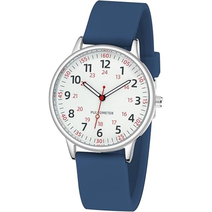 Water-resistant medical watch ideal for doctors and nurses