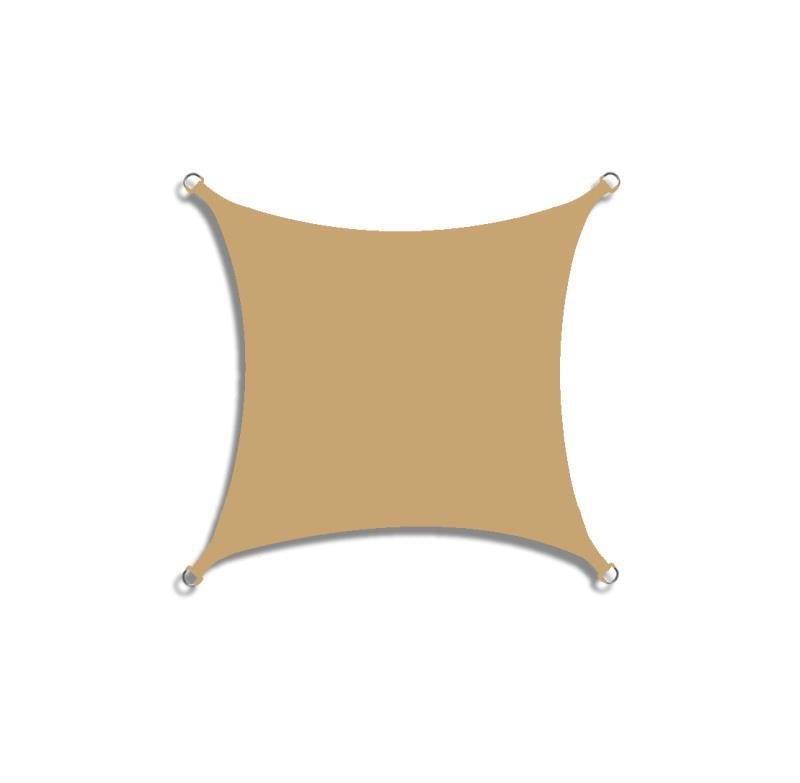 Triangular outdoor canopy mounted securely to brick wall anchors