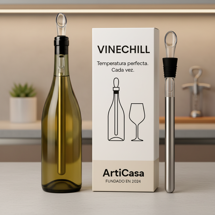 Close-up of wine aerator pourer spout showing airflow channels